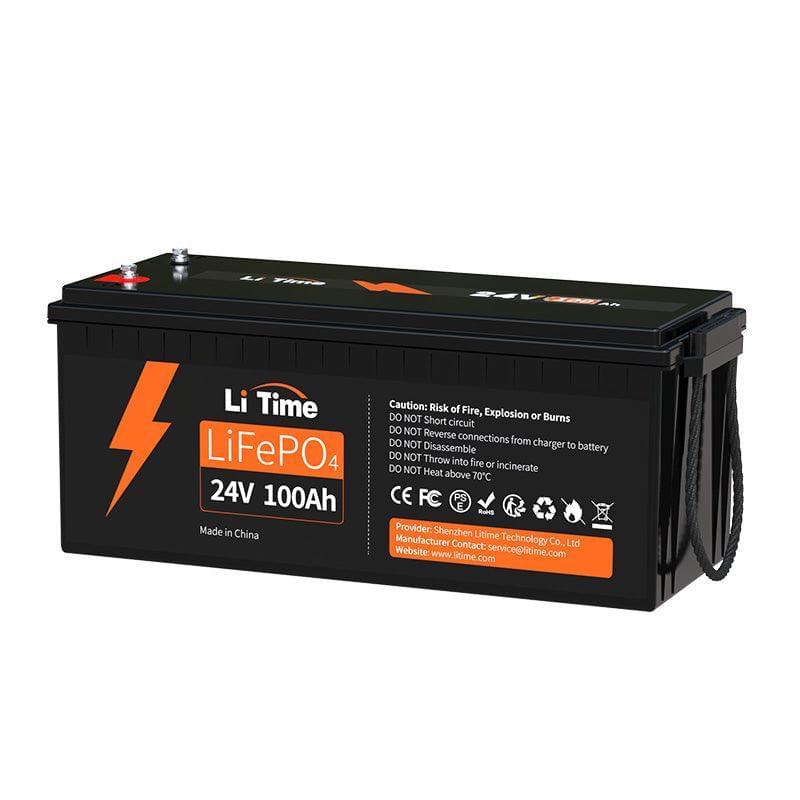 ✅Like New✅LiTime 24V 100Ah LiFePO4 Lithium Battery