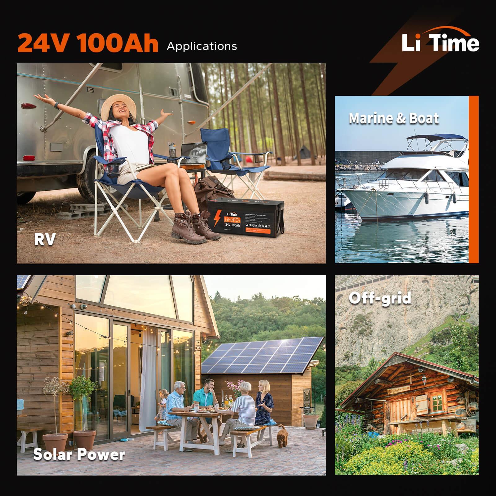 ✅Like New✅LiTime 24V 100Ah LiFePO4 Lithium Battery 7 ✅Like New✅LiTime 24V 100Ah LiFePO4 Lithium Battery