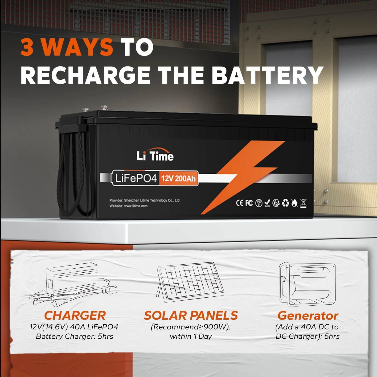 ✅Like New✅LiTime 12V 200Ah LiFePO4 Lithium Battery 5 ✅Like New✅LiTime 12V 200Ah LiFePO4 Lithium Battery