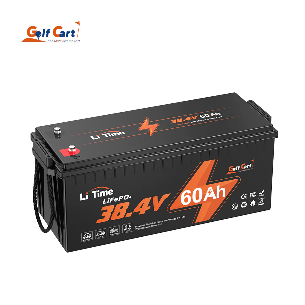 ✅Like New✅LiTime 36V 60Ah Lithium Golf Cart Battery, 120A BMS, 2304Wh Energy