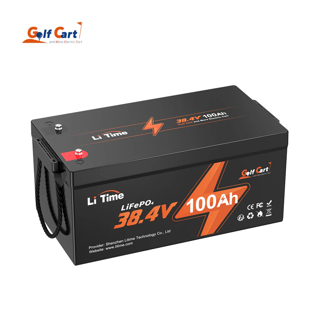 ✅Like New✅LiTime 36V 100Ah Lithium Golf Cart battery, 200A BMS, 3840Wh Energy