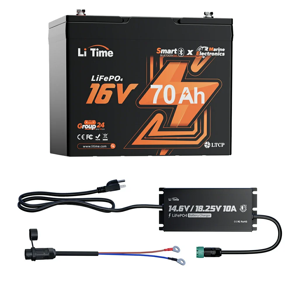 ✅Like New✅LiTime 16V 70Ah Deep Cycle Bluetooth LiFePO4 Lithium Battery For Fish Finder, Fishing Electronics 826 ✅Like New✅LiTime 16V 70Ah Deep Cycle Bluetooth LiFePO4 Lithium Battery For Fish Finder, Fishing Electronics