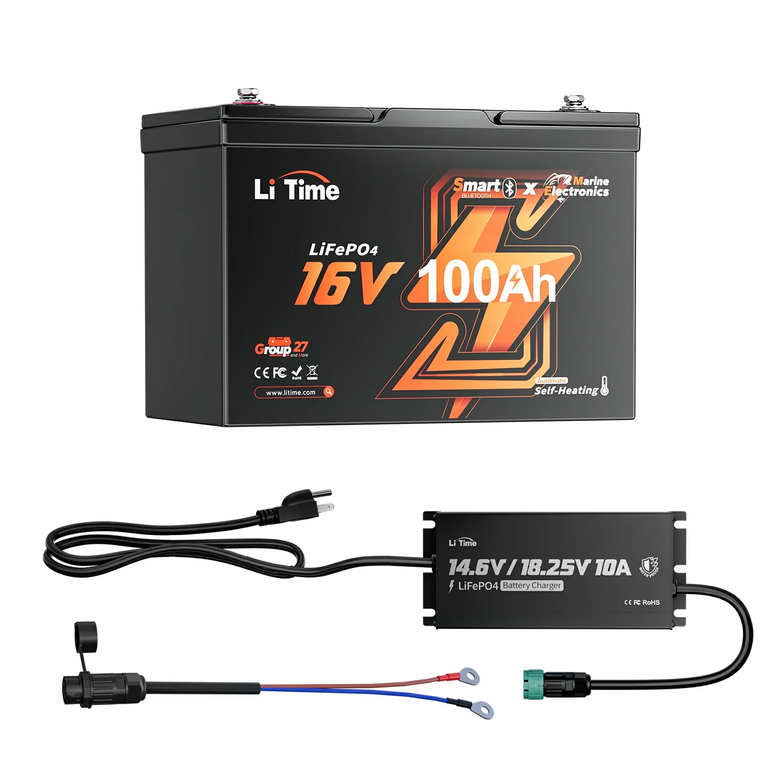 ✅Like New✅LiTime 16V 100Ah Fish Finder Lithium Battery with Bluetooth, Self-heating 857 ✅Like New✅LiTime 16V 100Ah Fish Finder Lithium Battery with Bluetooth, Self-heating