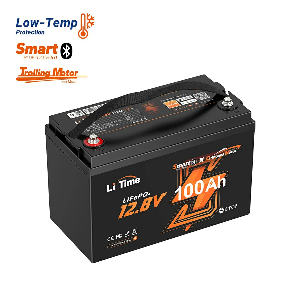 LiTime Deep Cycle Lithium Batteries for Marine, Solar & RV