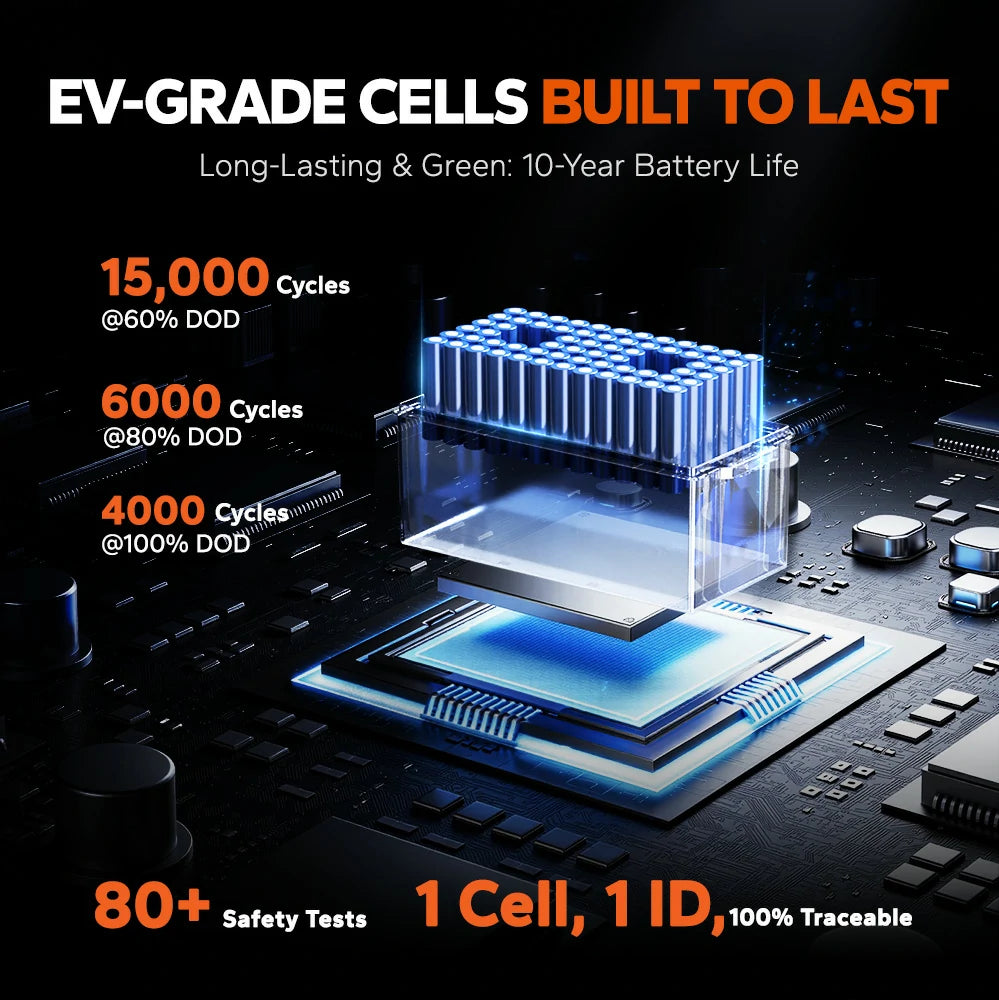 LiTime Deep Cycle Lithium Batteries for Marine, Solar & RV
