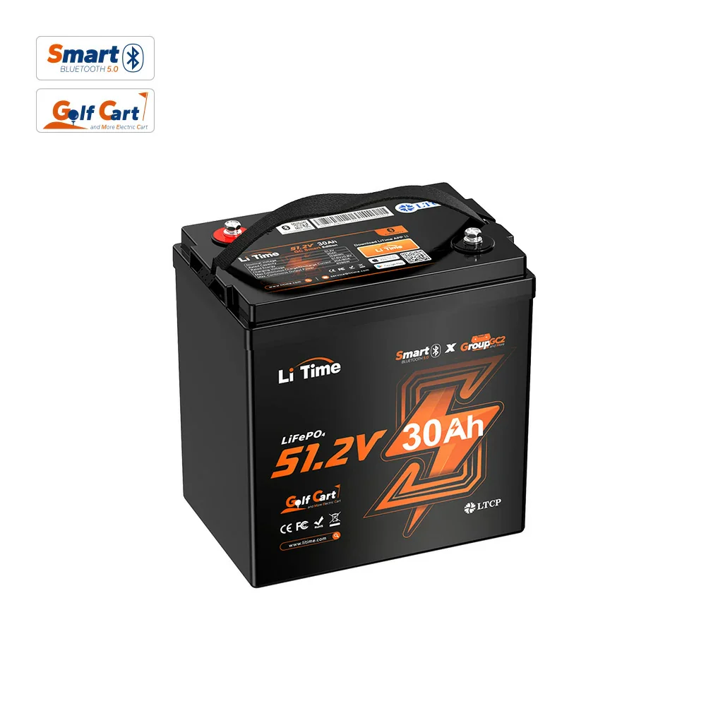 ✅Like New✅LiTime 48V 30Ah GC2 Bluetooth Golf Cart Lithium Battery