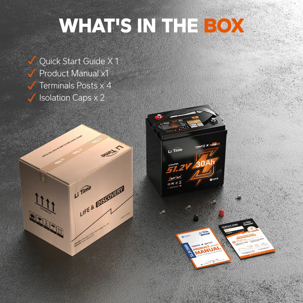 ✅Like New✅LiTime 48V 30Ah GC2 Bluetooth Golf Cart Lithium Battery 10 ✅Like New✅LiTime 48V 30Ah GC2 Bluetooth Golf Cart Lithium Battery