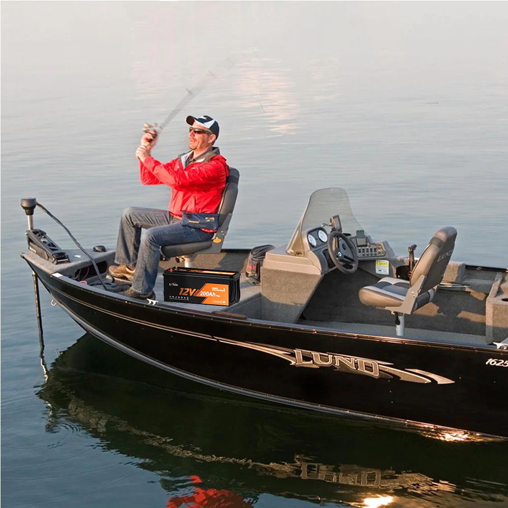 ✅Like New✅LiTime 12V 200Ah Plus Self-Heating LiFePO4 Battery