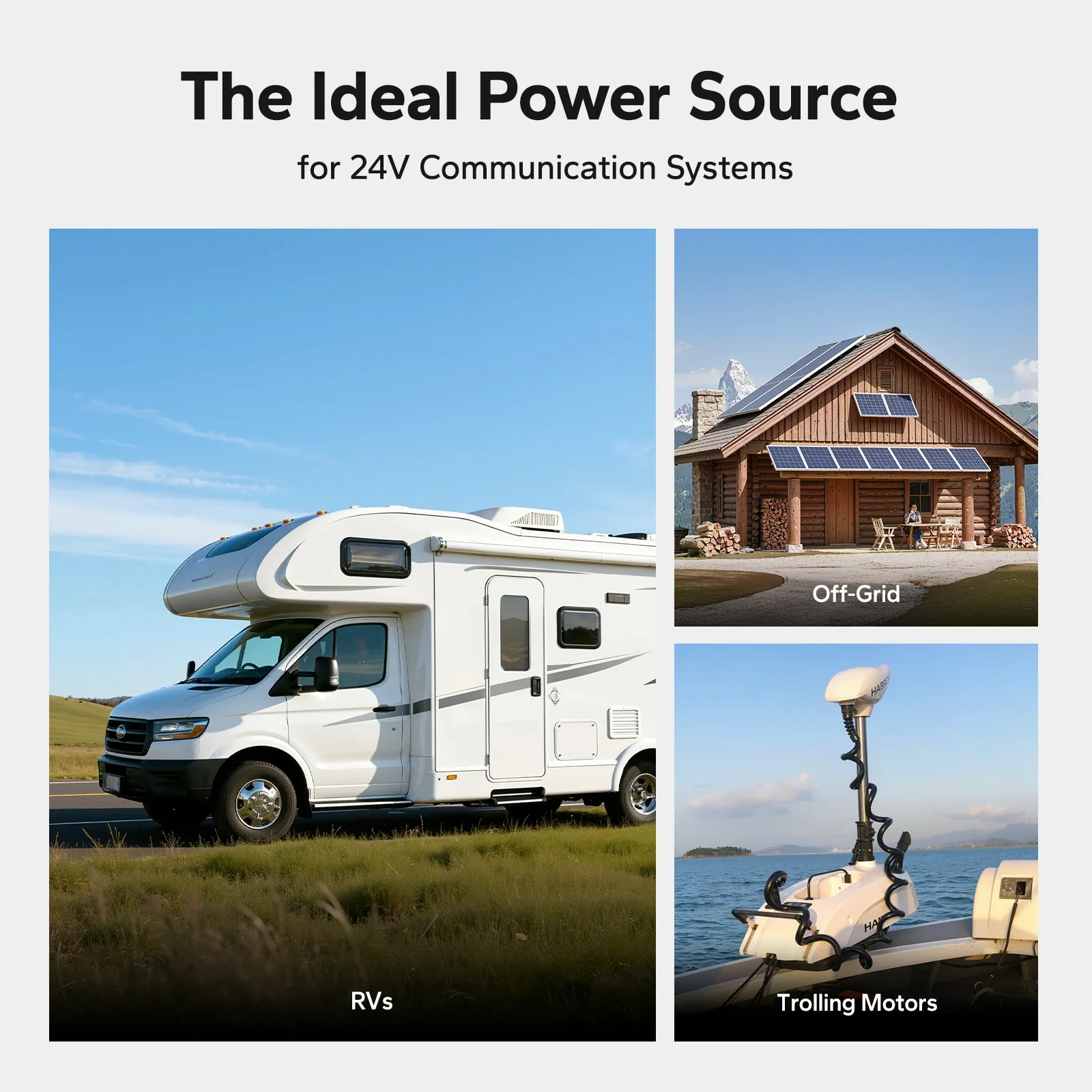 LiTime 24V 100Ah Smart ComFlex Battery with Bluetooth & Victron Comms | All-in-One Power Solution 9 LiTime 24V 100Ah Smart ComFlex Battery with Bluetooth & Victron Comms | All-in-One Power Solution