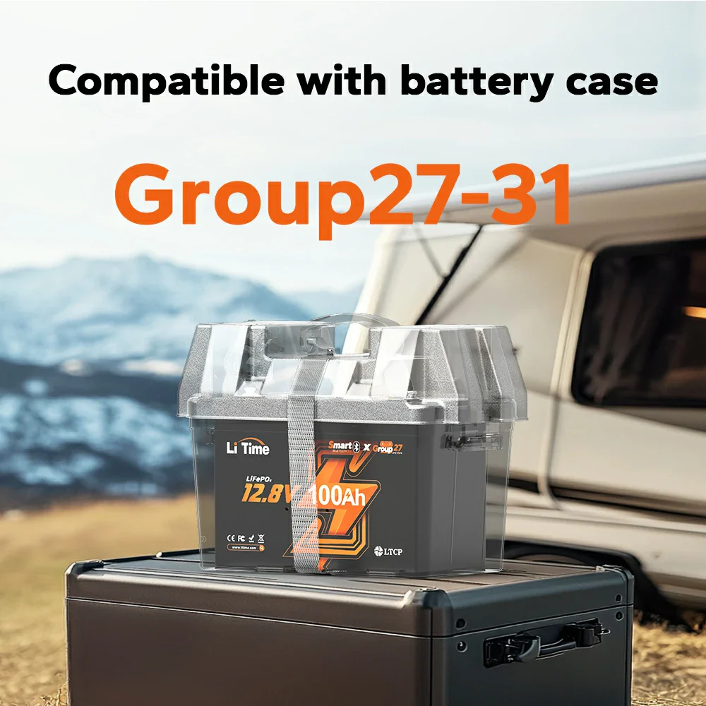 ✅Like New✅LiTime 12V 100Ah Group 27 Bluetooth LiFePO4 Lithium Battery 8 ✅Like New✅LiTime 12V 100Ah Group 27 Bluetooth LiFePO4 Lithium Battery