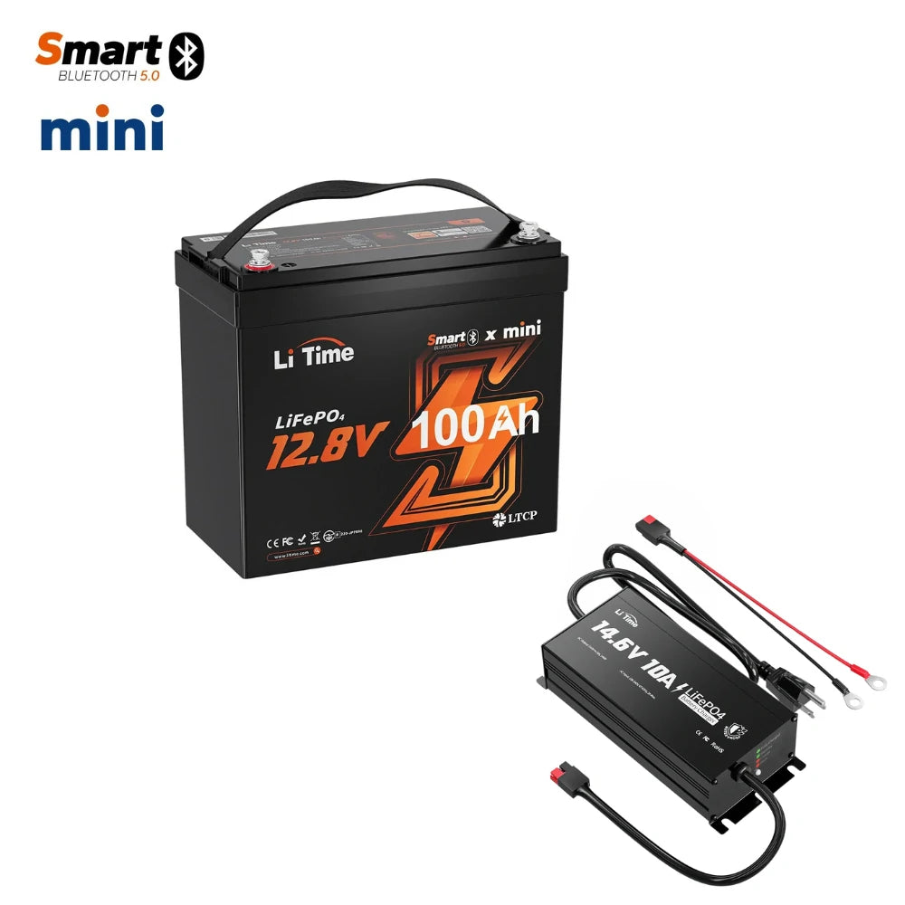 ✅Like New✅LiTime 12 Volt 100Ah Mini Smart - Small 12V Bluetooth Battery 17 ✅Like New✅LiTime 12 Volt 100Ah Mini Smart - Small 12V Bluetooth Battery