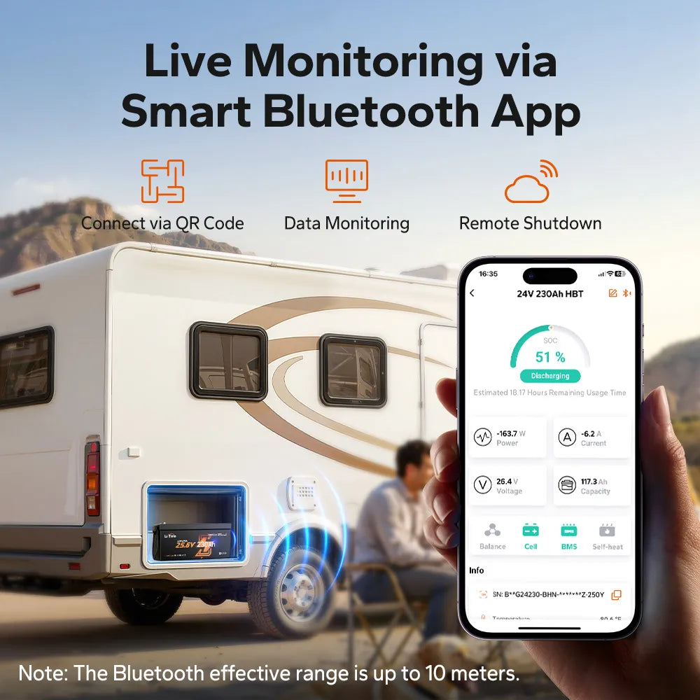 LiTime 24V 230Ah Smart Self Heating Lithium Battery for RV and Off-Grid 4 LiTime 24V 230Ah Smart Self Heating Lithium Battery for RV and Off-Grid