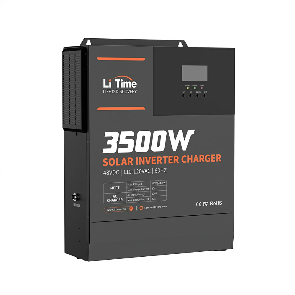 ✅Like New✅LiTime 48V 3500 Watt Pure Sine Wave All in One Solar Inverter Charger for Home