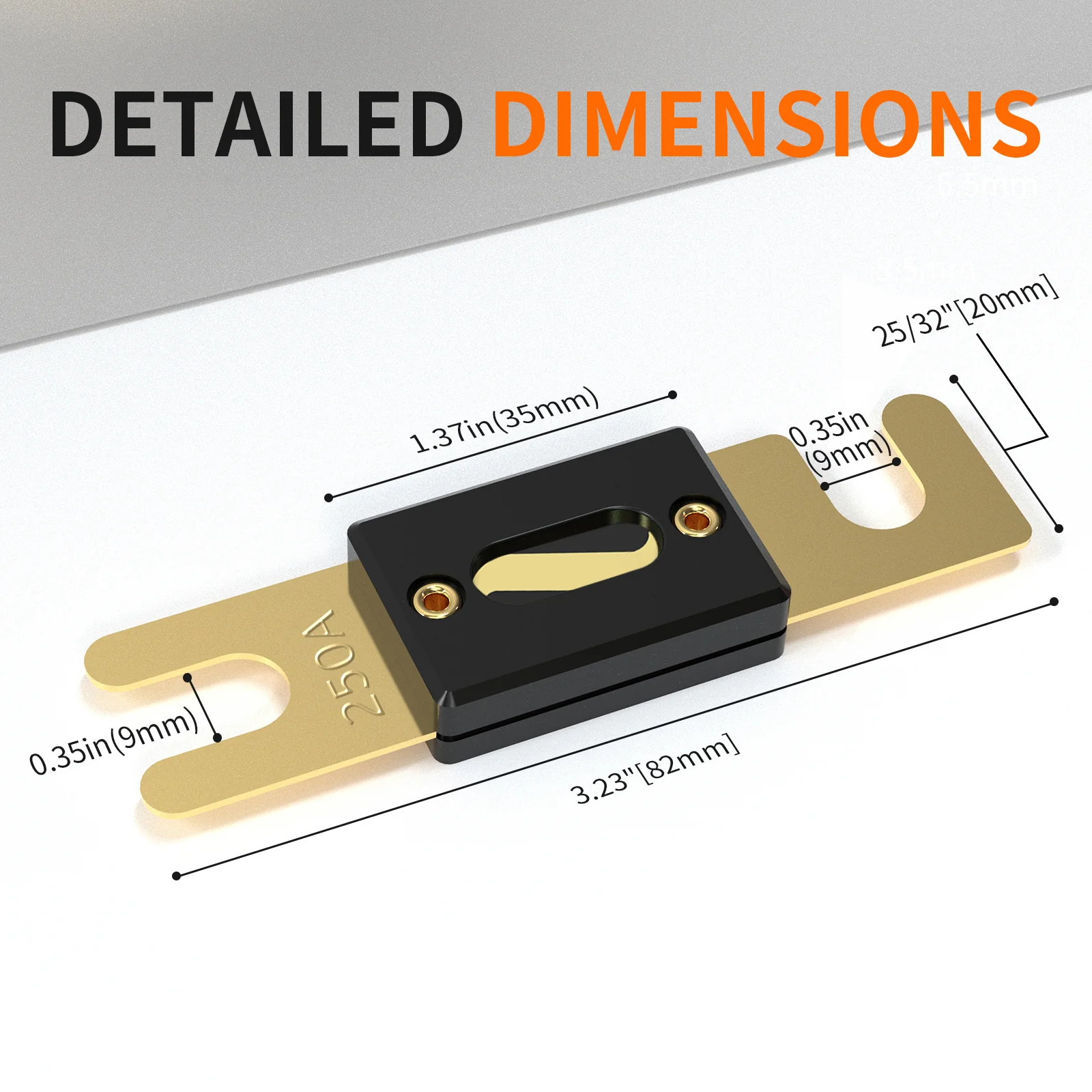 ✅Like New✅LiTime ANL FUSE 250A 32V 3 PCS