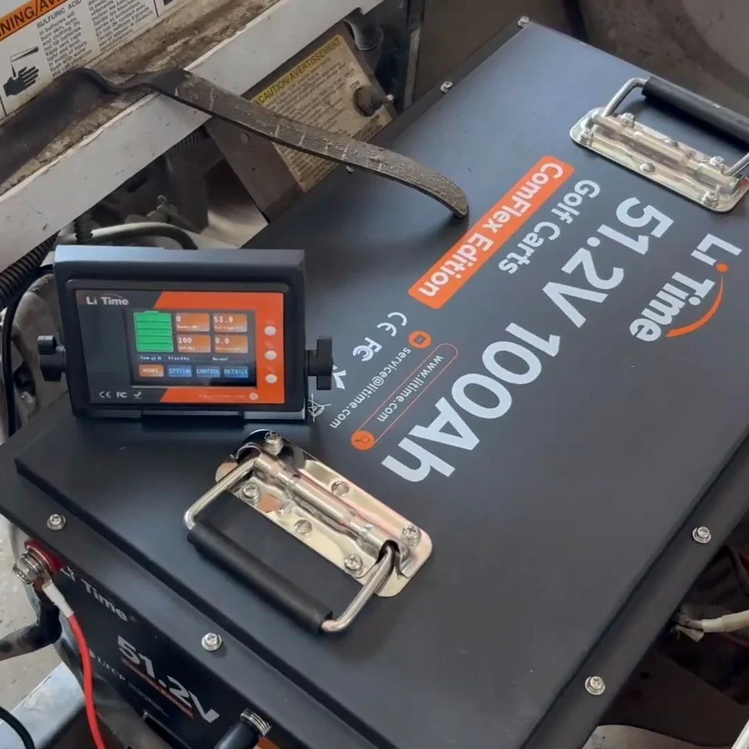 ✅Like New✅LiTime 48V 100Ah Golf Cart Metal Case Lithium Battery - 200A BMS & Real-Time Monitoring 10 ✅Like New✅LiTime 48V 100Ah Golf Cart Metal Case Lithium Battery - 200A BMS & Real-Time Monitoring