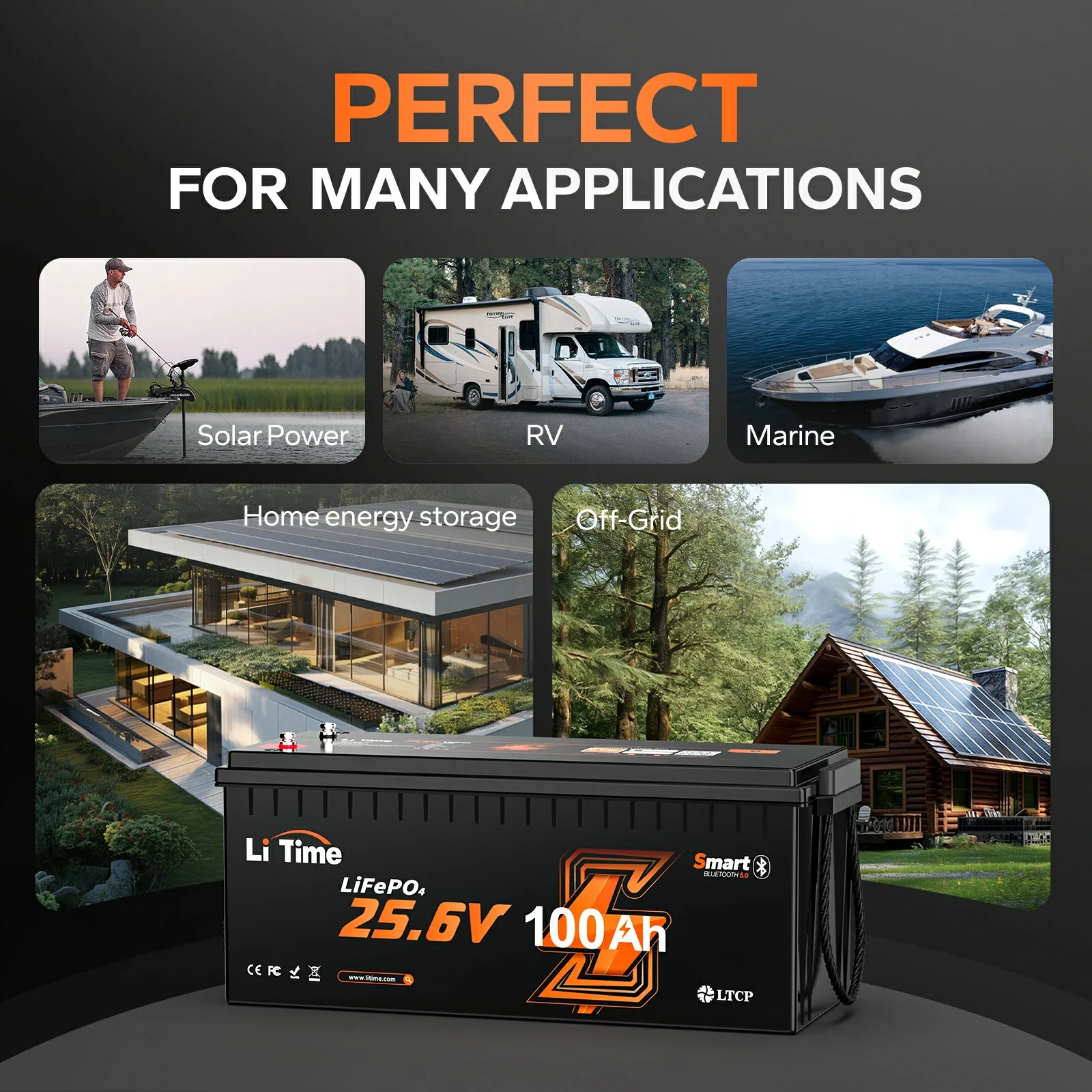 ✅Like New✅LiTime 24V 100Ah LiFePO4 Bluetooth Lithium RV, Marine Battery with Low-Temp Protection 432 ✅Like New✅LiTime 24V 100Ah LiFePO4 Bluetooth Lithium RV, Marine Battery with Low-Temp Protection