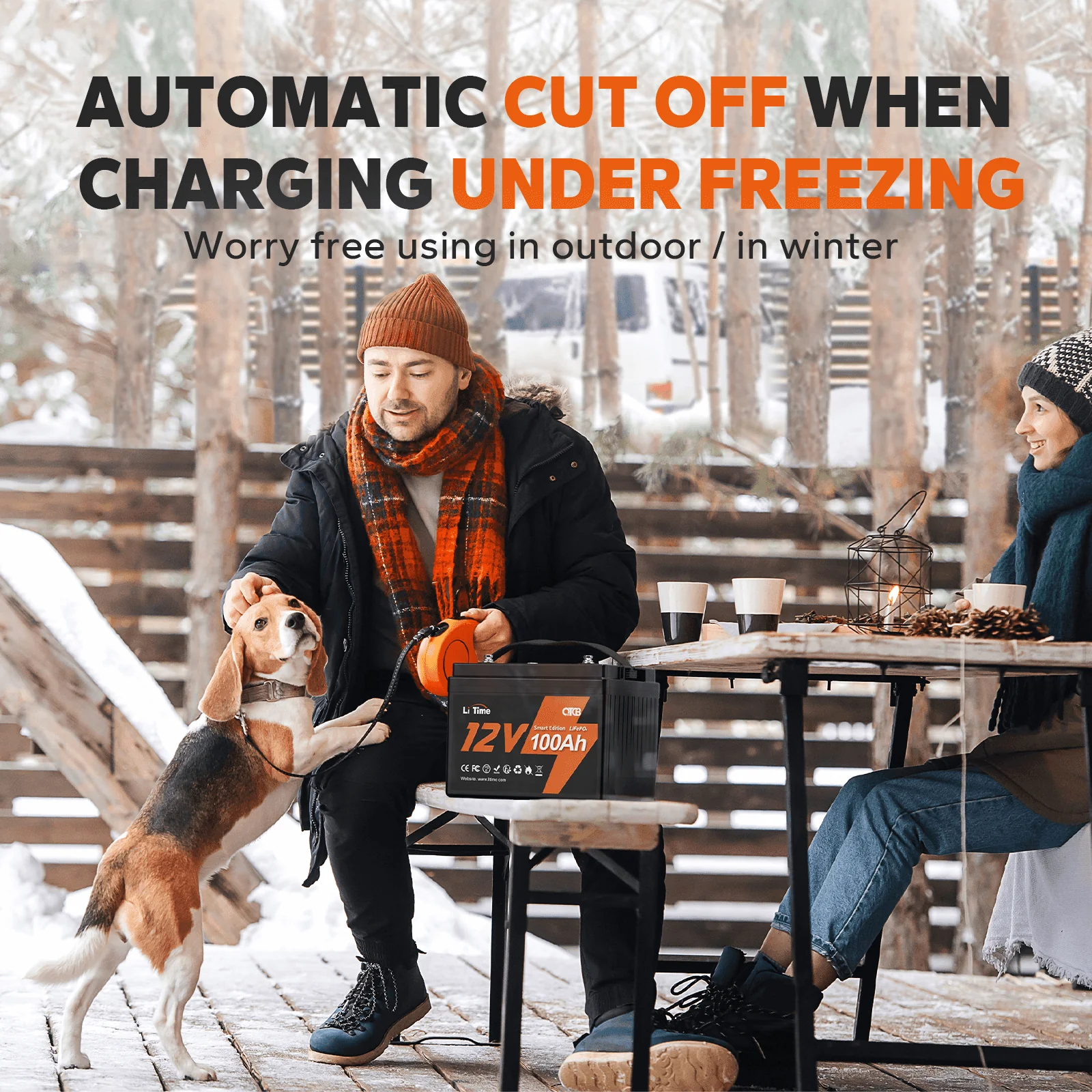 ✅Like New✅LiTime 12V 100Ah Smart LiFePO4 Lithium Battery 229 ✅Like New✅LiTime 12V 100Ah Smart LiFePO4 Lithium Battery