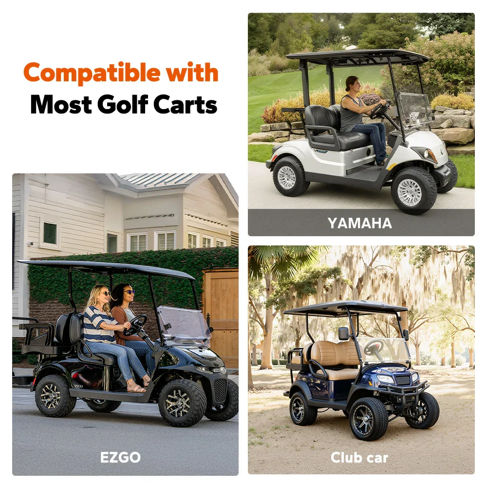 LiTime 48V(51.2V) 100Ah Bluetooth Golf Cart Lithium Battery with Real-Time Monitoring 8 LiTime 48V(51.2V) 100Ah Bluetooth Golf Cart Lithium Battery with Real-Time Monitoring