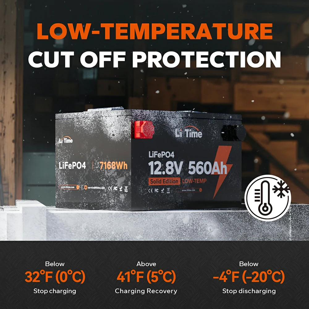 ✅Like New✅LiTime 12V 560Ah LiFePO4 Battery for Off Grid Solar System with Low Temp Protection 266 ✅Like New✅LiTime 12V 560Ah LiFePO4 Battery for Off Grid Solar System with Low Temp Protection