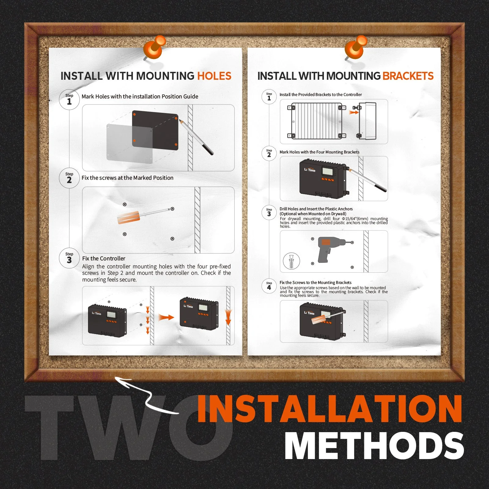 ✅Like New✅LiTime 30A MPPT 12V/24V Bluetooth Solar Charge Controller