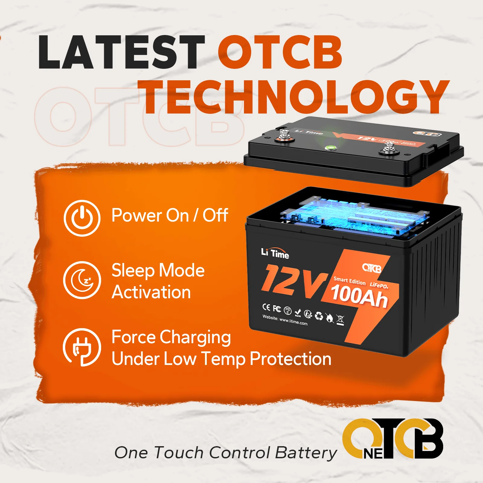 ✅Like New✅LiTime 12V 100Ah Smart LiFePO4 Lithium Battery 125 ✅Like New✅LiTime 12V 100Ah Smart LiFePO4 Lithium Battery