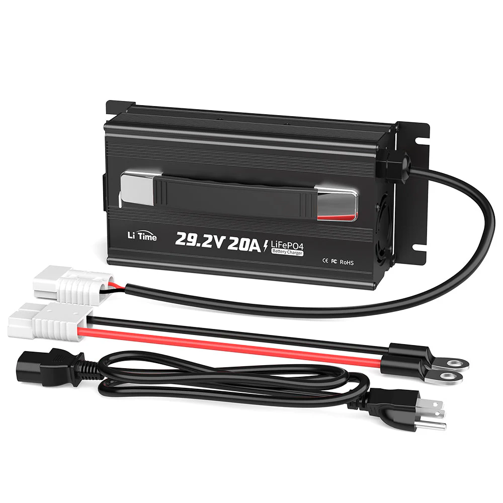 ✅Like New✅LiTime 24 (29.2) Volt 20A Mountable Lithium Battery Charger