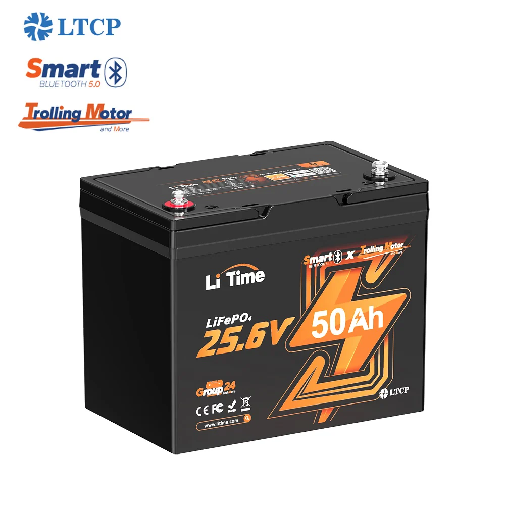 ✅Like New✅LiTime 24V 50Ah TM LiFePO4 Lithium Marine Trolling Motor Bluetooth Battery 82 ✅Like New✅LiTime 24V 50Ah TM LiFePO4 Lithium Marine Trolling Motor Bluetooth Battery
