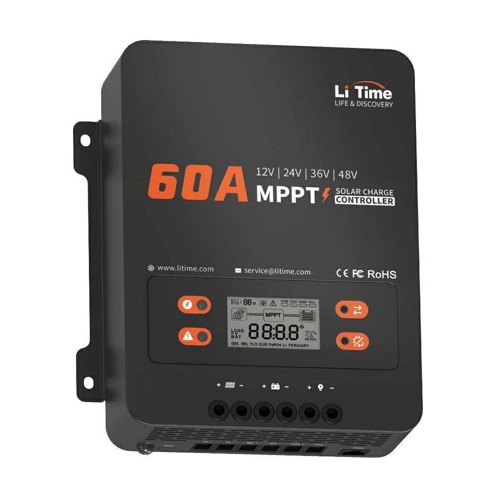 ✅Like New✅LiTime 60A MPPT 12V/24V/36V/48V Solar Charge Controller without Bluetooth Adapter 8 ✅Like New✅LiTime 60A MPPT 12V/24V/36V/48V Solar Charge Controller without Bluetooth Adapter