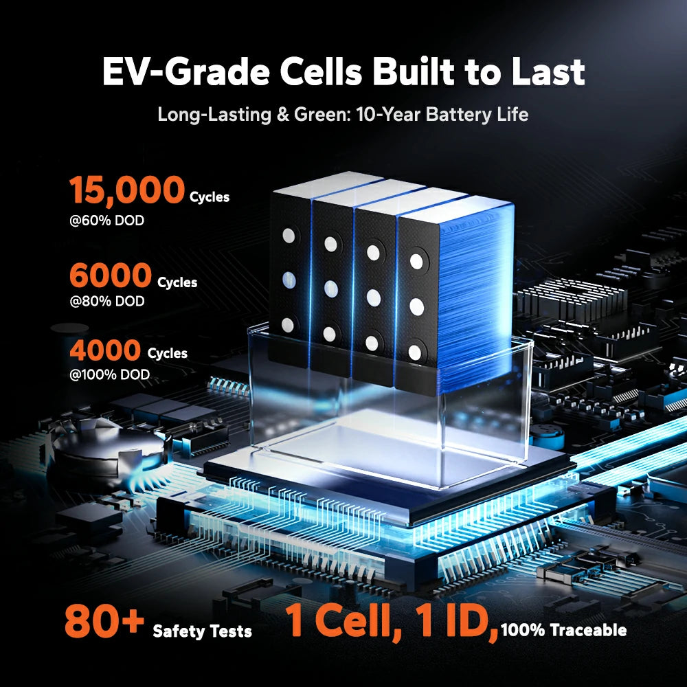 LiTime 12V 100Ah Batteries for Marine & RV