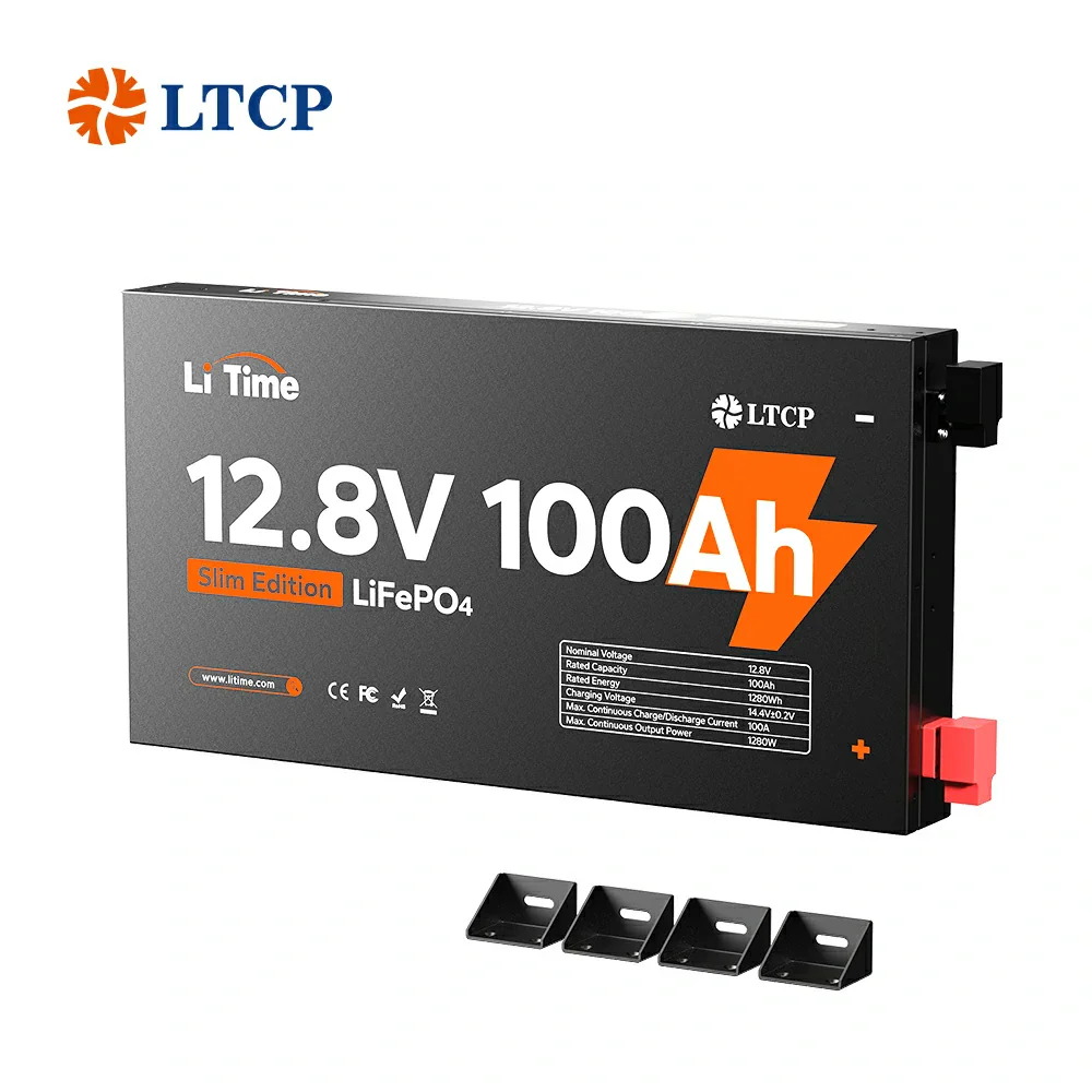 LiTime 12V 100Ah Batteries for Marine & RV