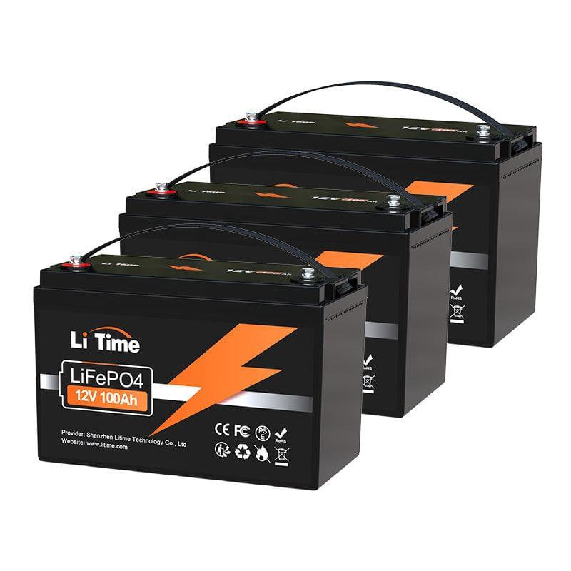 LiTime 12V 100Ah LiFePO4 Lithium Deep Cycle Battery 16 LiTime 12V 100Ah LiFePO4 Lithium Deep Cycle Battery