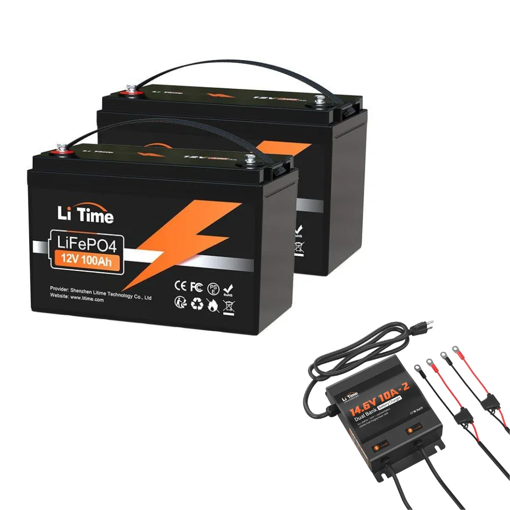 LiTime 12V 100Ah LiFePO4 Lithium Deep Cycle Battery 19 LiTime 12V 100Ah LiFePO4 Lithium Deep Cycle Battery