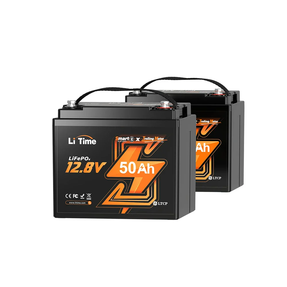 LiTime 12V 50Ah Lithium Bluetooth Battery for Trolling Motor 11 LiTime 12V 50Ah Lithium Bluetooth Battery for Trolling Motor