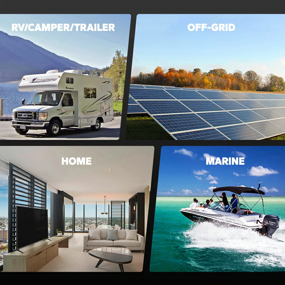 LiTime 12V 230Ah Bluetooth Lithium RV Battery with Low-Temp Protection