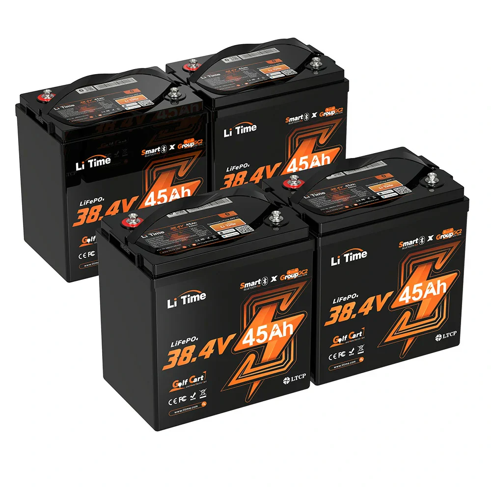 LiTime 36V 45Ah GC2 Bluetooth Lithium Golf Cart Battery 13 LiTime 36V 45Ah GC2 Bluetooth Lithium Golf Cart Battery
