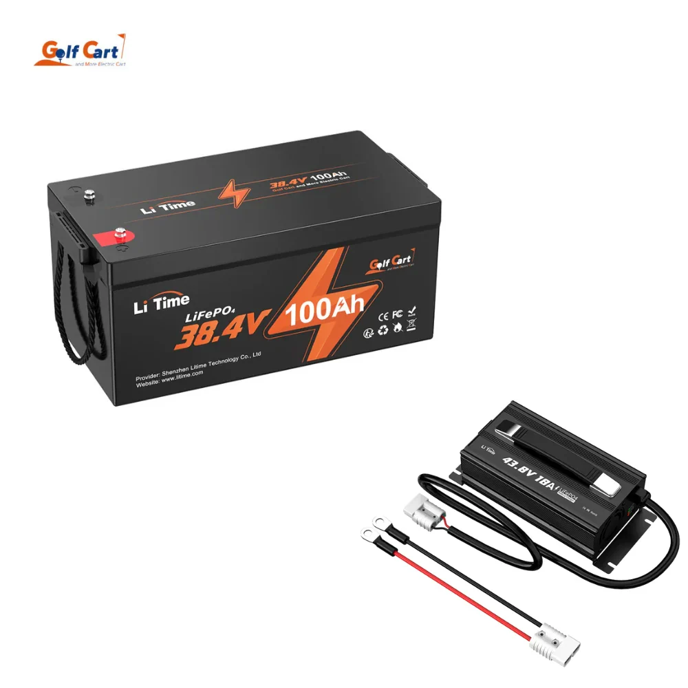 LiTime 36V 100Ah Lithium Golf Cart Batteries for Club Car 14 LiTime 36V 100Ah Lithium Golf Cart Batteries for Club Car