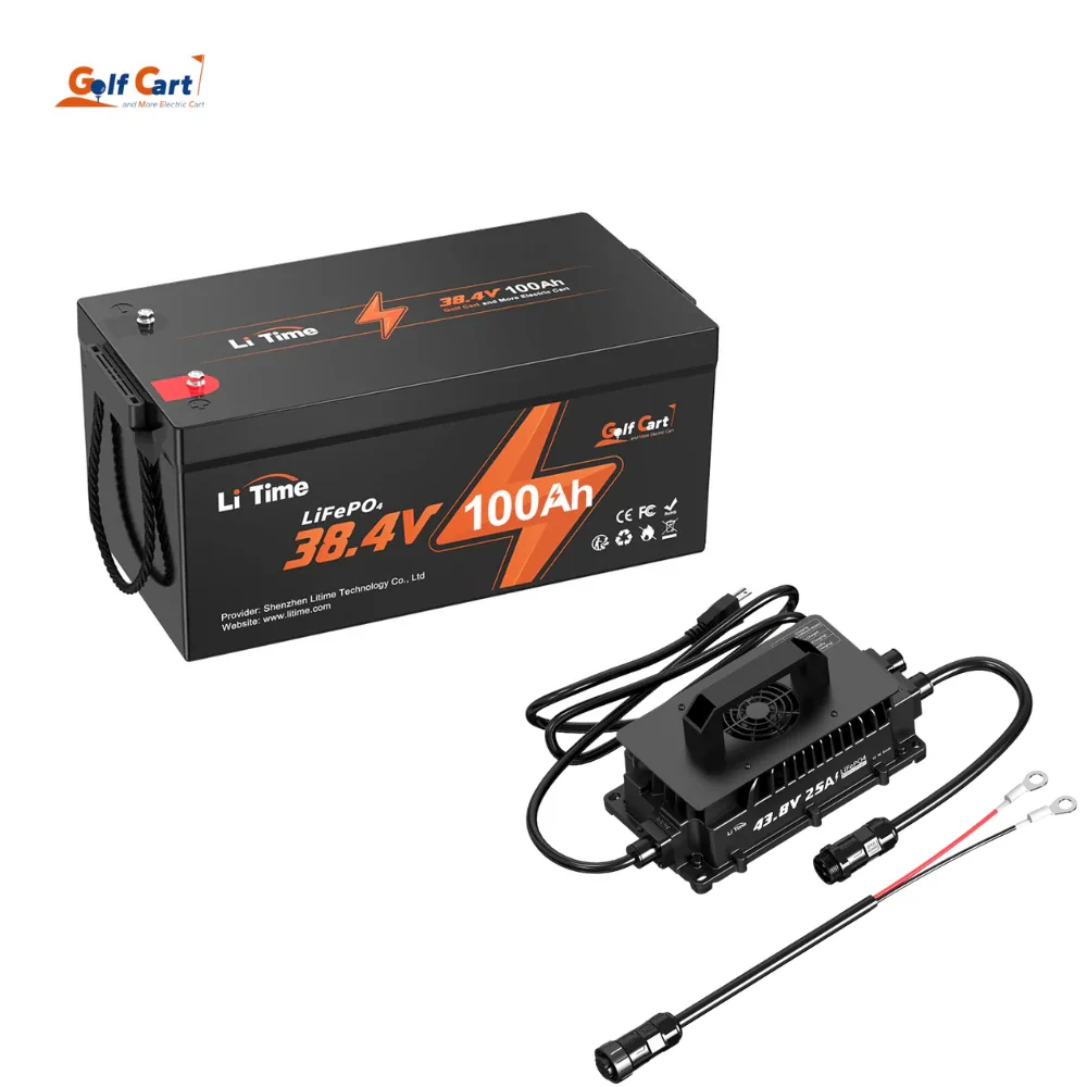 LiTime 36V 100Ah Lithium Golf Cart Batteries for Club Car 15 LiTime 36V 100Ah Lithium Golf Cart Batteries for Club Car