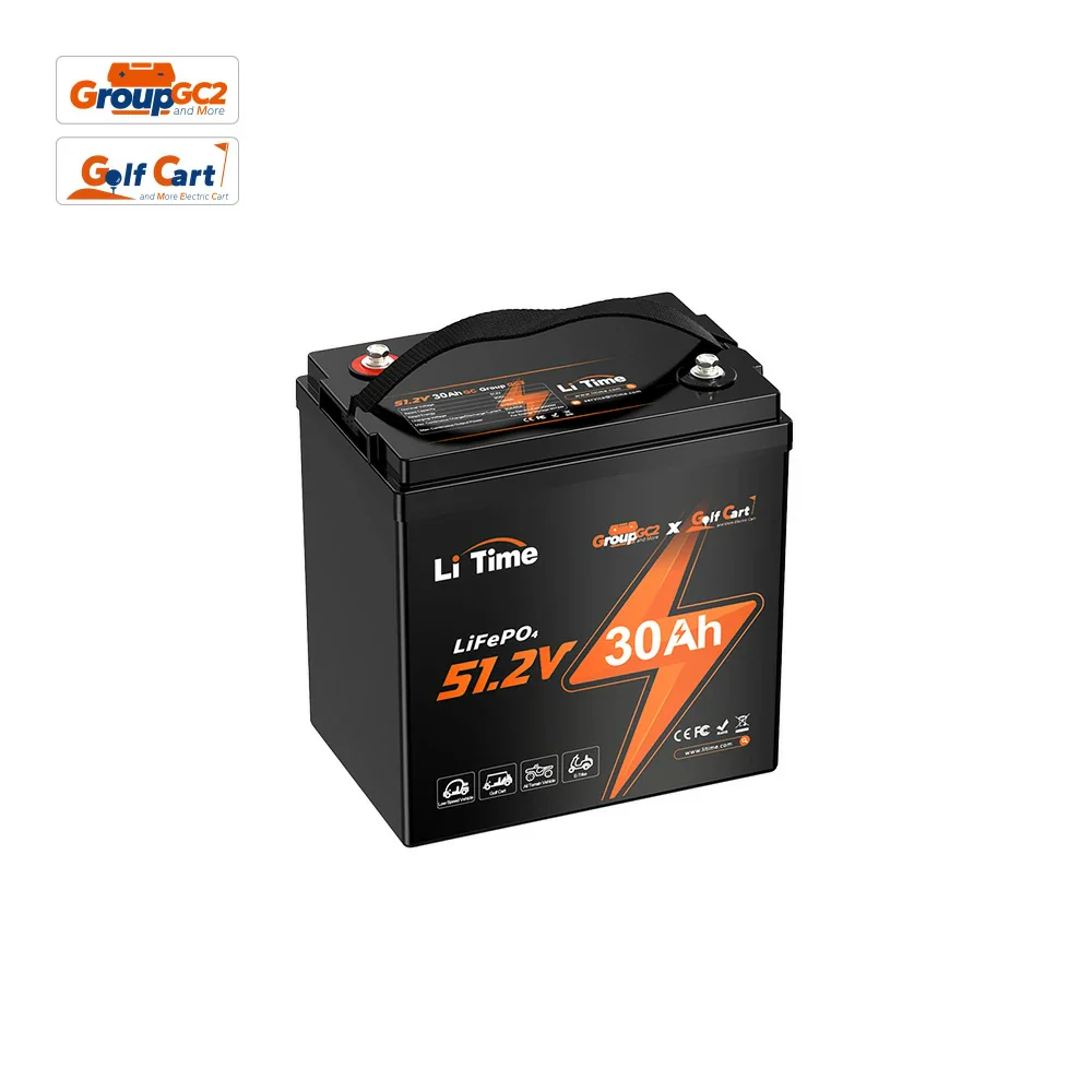 LiTime 48V 30Ah GC2 Lithium Golf Carts LiFePO4 Battery