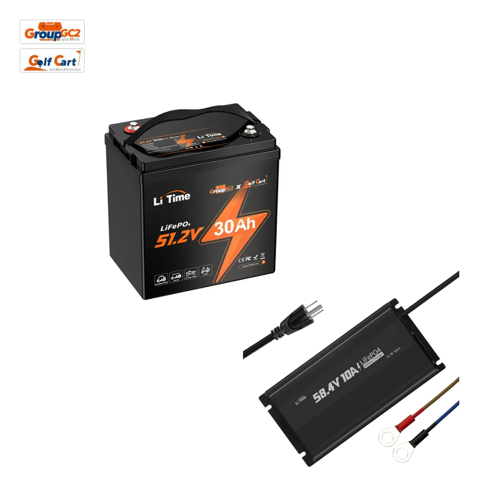 LiTime 48V 30Ah GC2 Lithium Golf Carts LiFePO4 Battery 16 LiTime 48V 30Ah GC2 Lithium Golf Carts LiFePO4 Battery