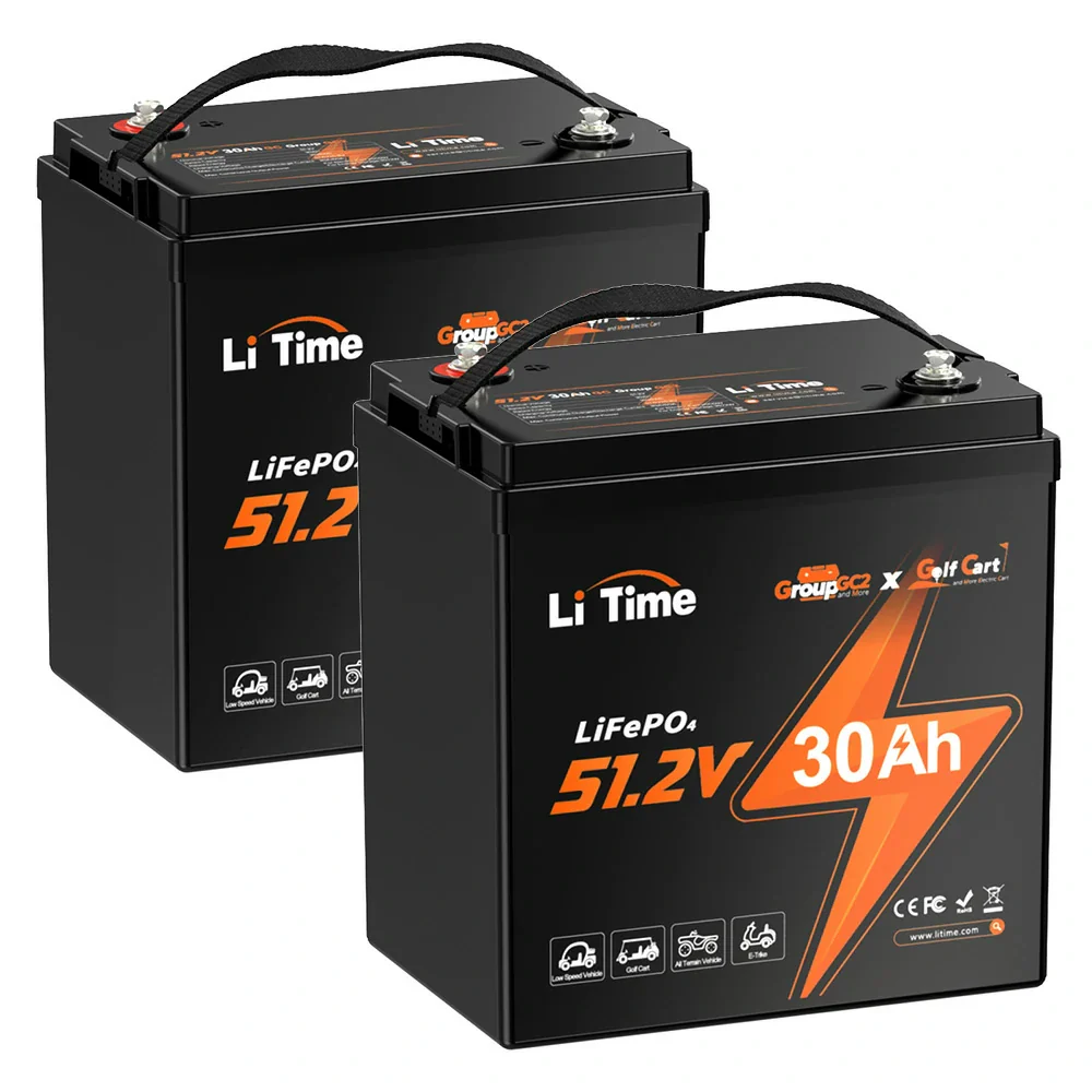 LiTime 48V 30Ah GC2 Lithium Golf Carts LiFePO4 Battery 17 LiTime 48V 30Ah GC2 Lithium Golf Carts LiFePO4 Battery