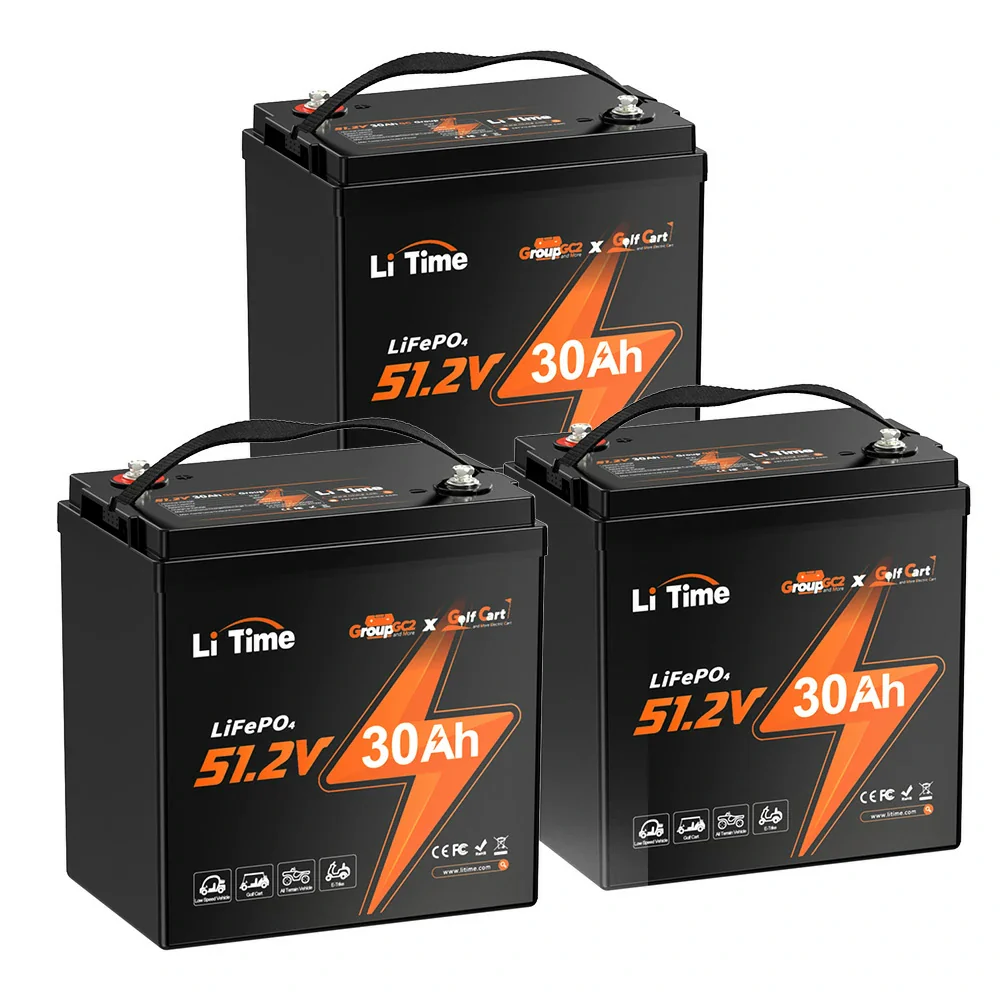 LiTime 48V 30Ah GC2 Lithium Golf Carts LiFePO4 Battery 18 LiTime 48V 30Ah GC2 Lithium Golf Carts LiFePO4 Battery