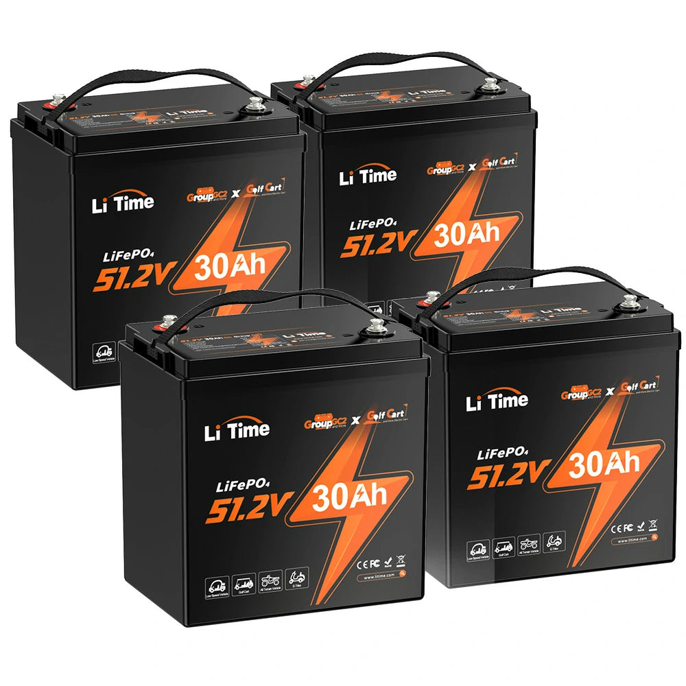 LiTime 48V 30Ah GC2 Lithium Golf Carts LiFePO4 Battery 19 LiTime 48V 30Ah GC2 Lithium Golf Carts LiFePO4 Battery
