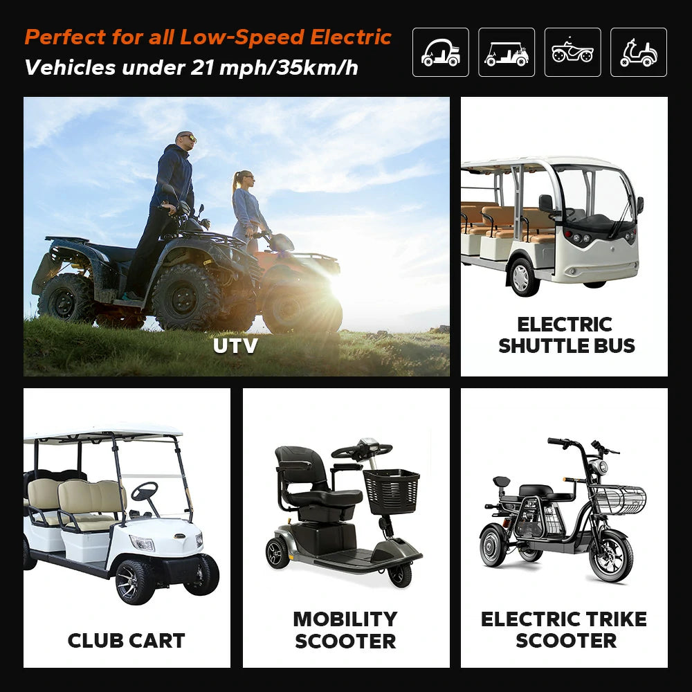 LiTime 48V 30Ah GC2 Lithium Golf Carts LiFePO4 Battery 9 LiTime 48V 30Ah GC2 Lithium Golf Carts LiFePO4 Battery