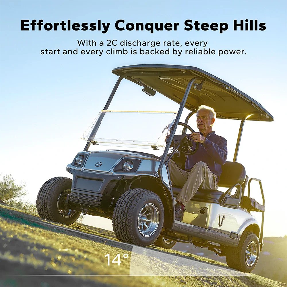 LiTime 48V 60Ah Lithium Golf Cart Battery 4 LiTime 48V 60Ah Lithium Golf Cart Battery