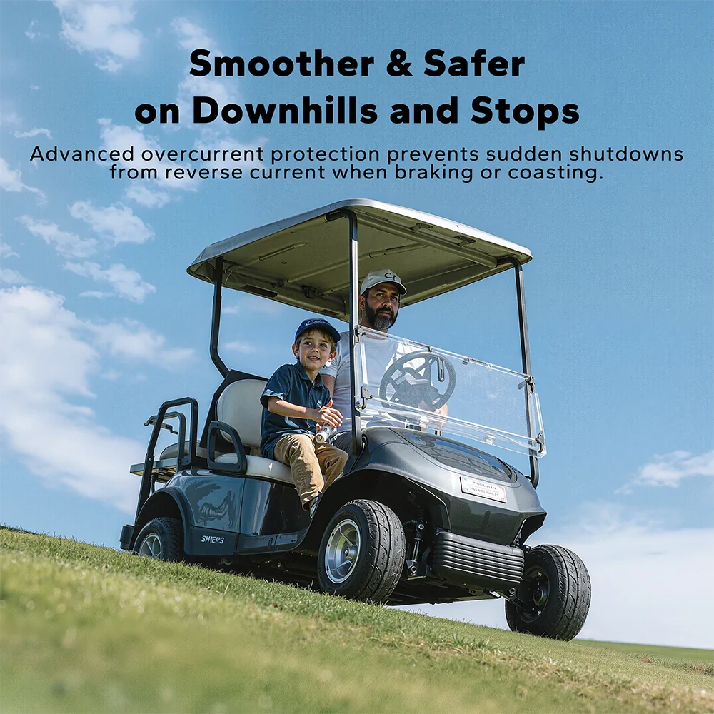 LiTime 48V 60Ah Lithium Golf Cart Battery 6 LiTime 48V 60Ah Lithium Golf Cart Battery