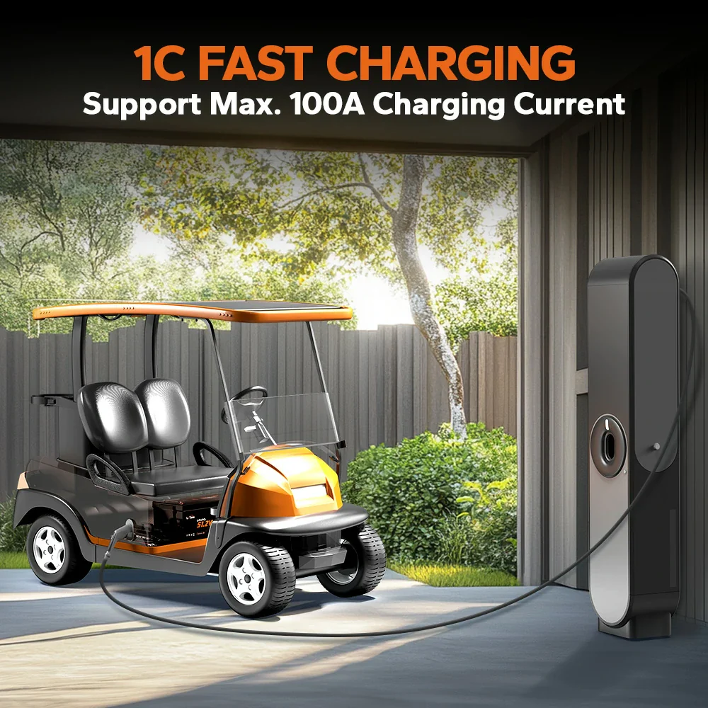 LiTime 48V 100Ah Golf Cart Bluetooth Lithium Battery 11 LiTime 48V 100Ah Golf Cart Bluetooth Lithium Battery