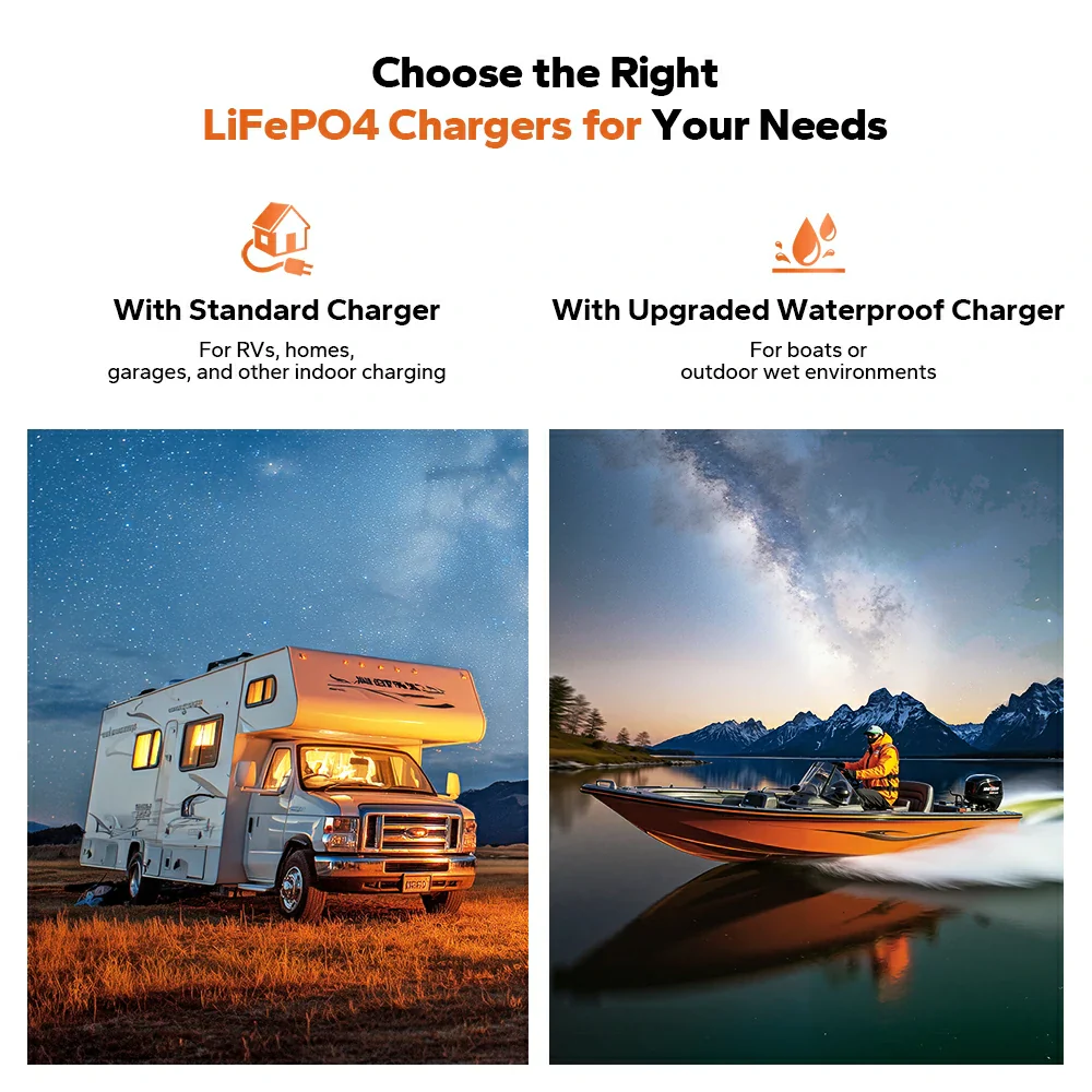 LiTime 12V (14.6V) 20A LiFePO4 Lithium Battery Charger 10 LiTime 12V (14.6V) 20A LiFePO4 Lithium Battery Charger