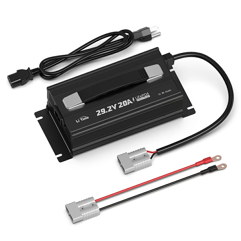 LiTime 24 (29.2) Volt 20A Mountable Lithium Battery Charger