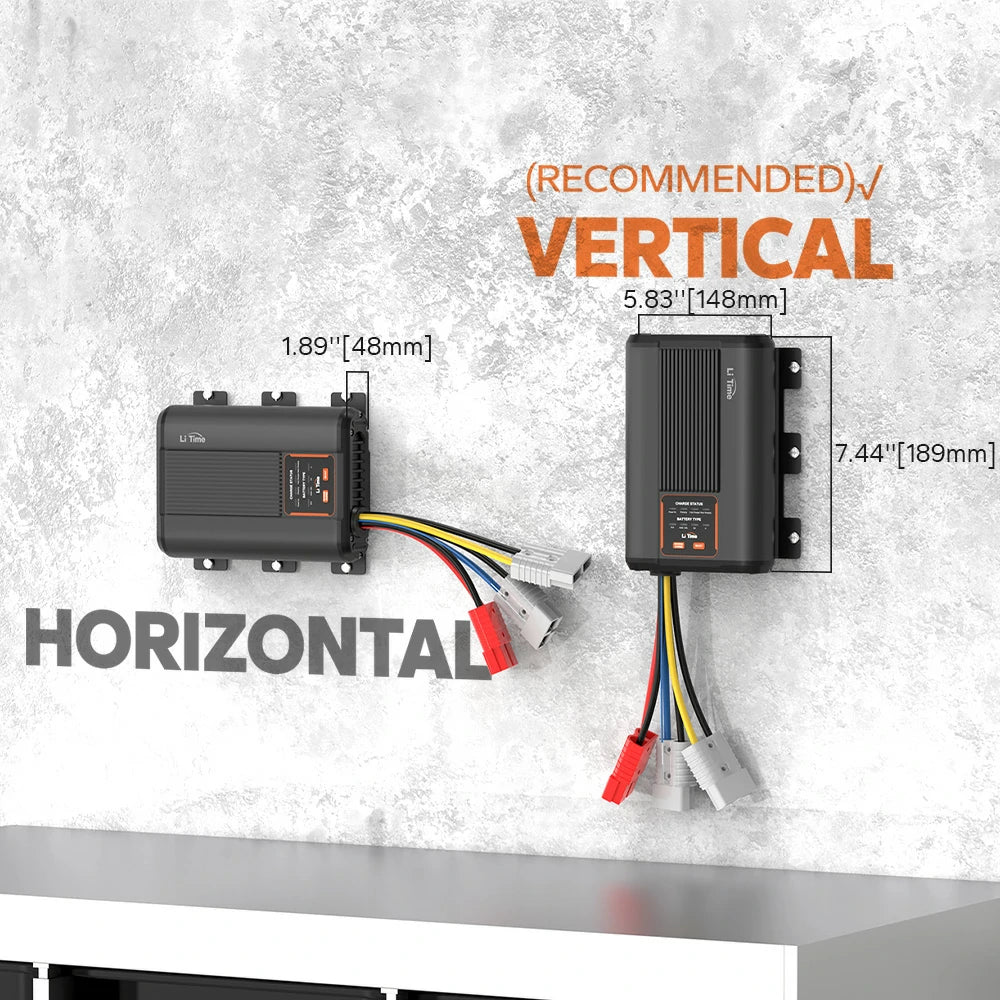 LiTime 12V 40A DC to DC Battery Charger with MPPT