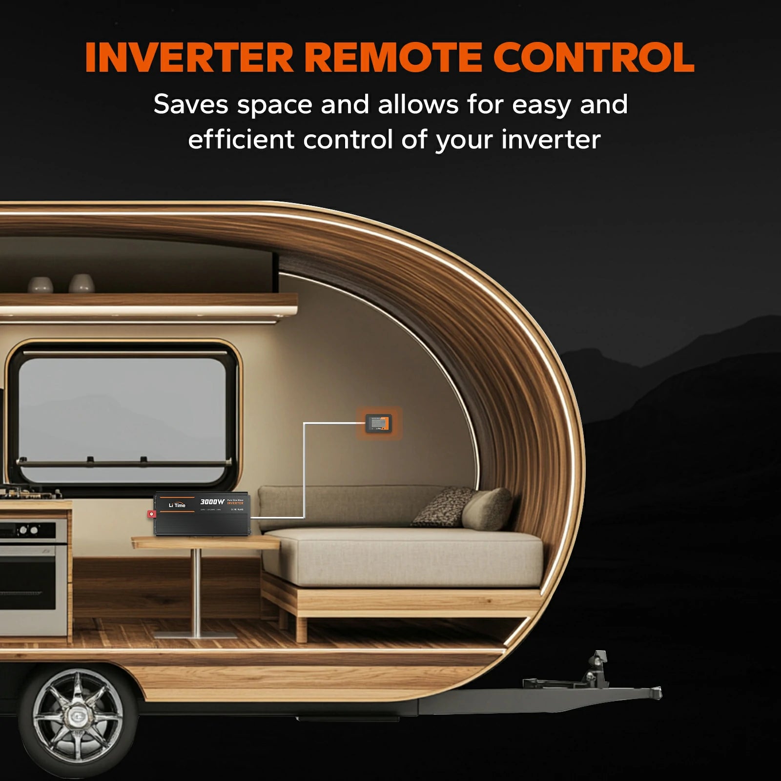 LiTime 3000 Watt 12V Pure Sine Wave Inverter